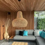 Rotan hanglamp Abella XL - 4shine