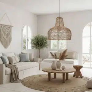 Rotan hanglamp Abella XL - 4shine
