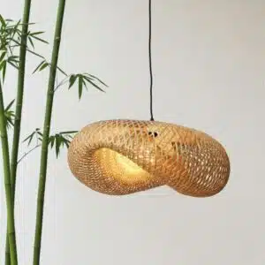 Bamboe hanglamp Sanso - 4shine