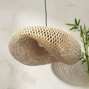 Bamboe hanglamp Sanso - sfeer - 4shine