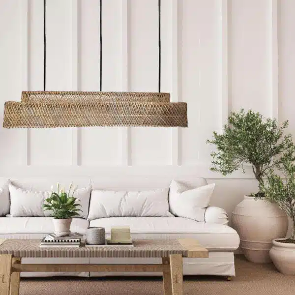 Hanglamp Pacha - rechthoekige rotan lamp - sfeer-4shine