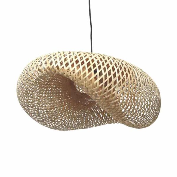 Bamboe hanglamp Sanso - ronde bamboe hanglamp - 4Shine - Afbeelding 2