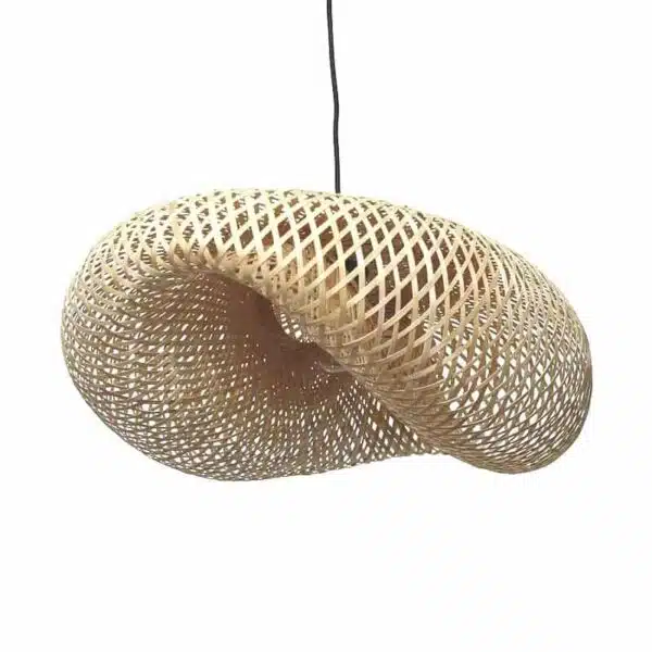Bamboe hanglamp Sanso - ronde bamboe hanglamp - 4Shine - Afbeelding 2