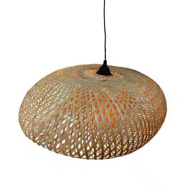 Bamboe hanglamp Sanso - ronde bamboe hanglamp - 4Shine - Afbeelding 6