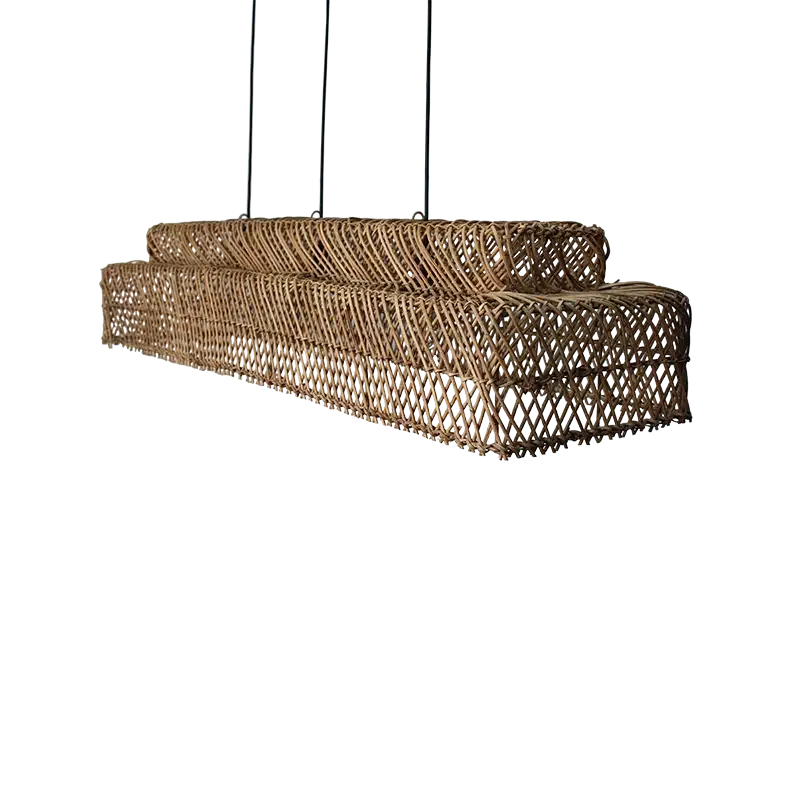 Rotan hanglamp Pacha - 4shine