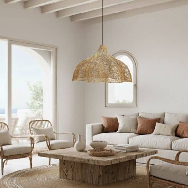 Rotan hanglamp Kiki - 4shine