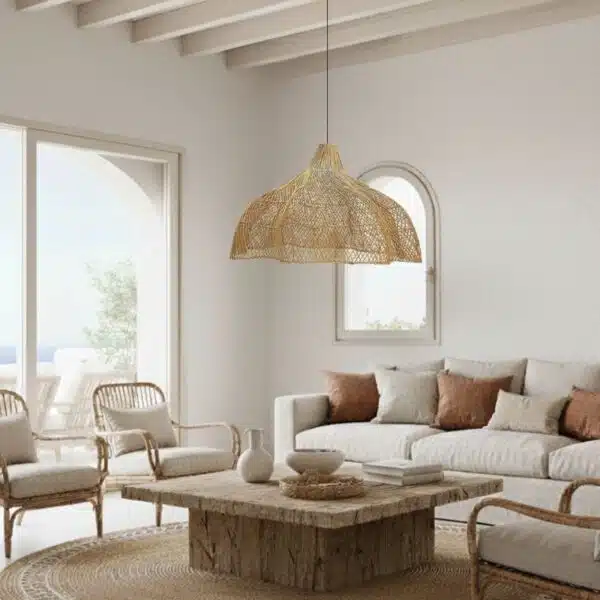 Rotan hanglamp Kiki - 4shine