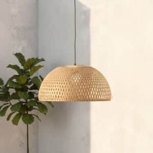 Bamboe hanglamp Luis sfeerfoto