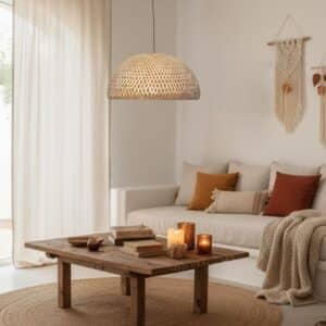 Bamboe hanglamp Luis