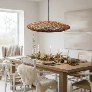 Rotan hanglamp Palmas - 4shine