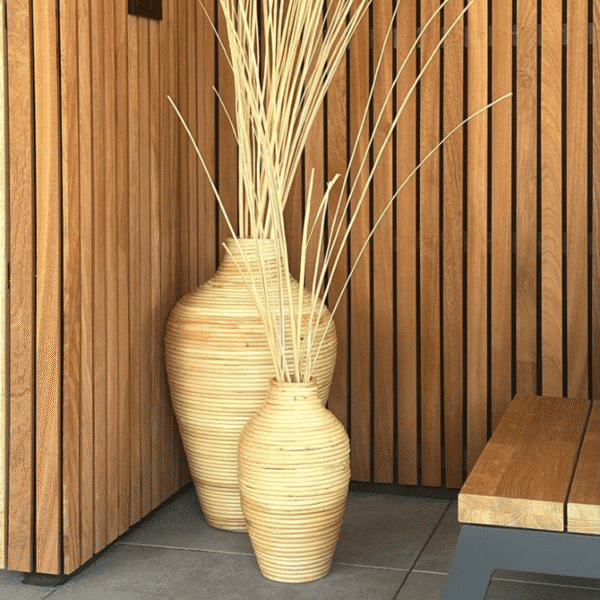 Rotan vaas Xl - decoratievaas - 4Shine - Afbeelding 2