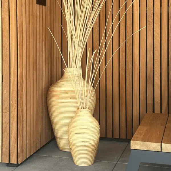 Rotan vaas S - decoratievaas - 4Shine - Afbeelding 2