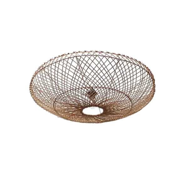 Ronde rotan plafonniere Bella - 4Shine - Afbeelding 3