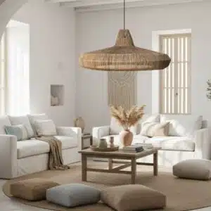Jute hanglamp Jerico - 4shine
