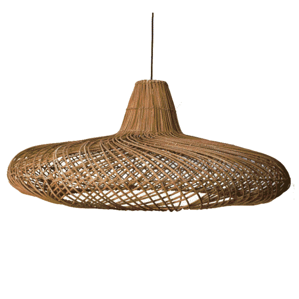Ronde rotan hanglamp Jerico - 4Shine - Afbeelding 2