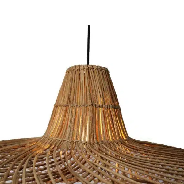 Ronde rotan hanglamp Jerico - 4Shine - Afbeelding 4