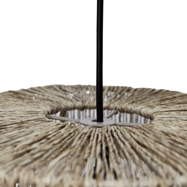 Ronde jute hanglamp Isla - 4Shine - Afbeelding 5