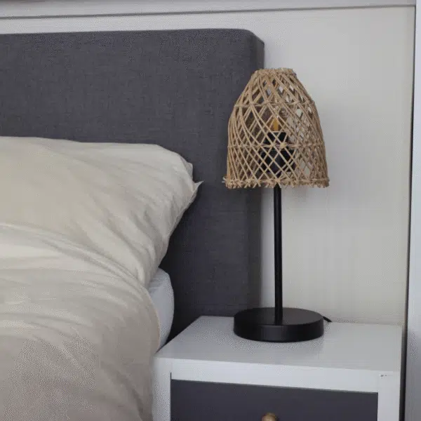 Ronde rotan tafellamp Juno - 4Shine - Afbeelding 5