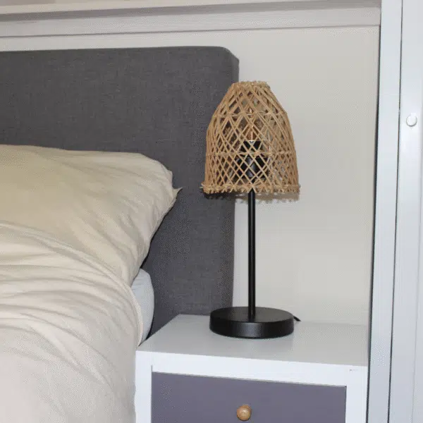 Ronde rotan tafellamp Juno - 4Shine - Afbeelding 2