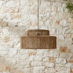 Jute hanglamp Isla - 4shine