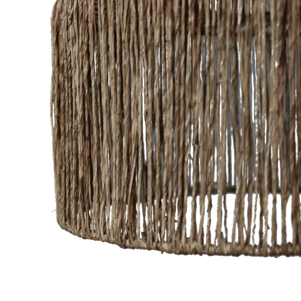 Ronde jute hanglamp Isla - 4Shine - Afbeelding 4