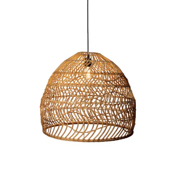 Rotan hanglamp Ravi - ronde hanglamp - 4Shine - Afbeelding 2