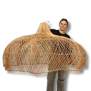 Rotan hanglamp Kiki XXL - Grote rotan lamp - 4shine