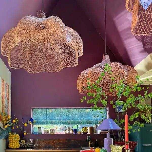 Grote rotan hanglamp Kiki XXL - 4shine
