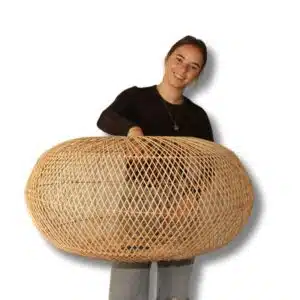 Rotan hanglamp Liv - Grote rotan lamp - 4shine