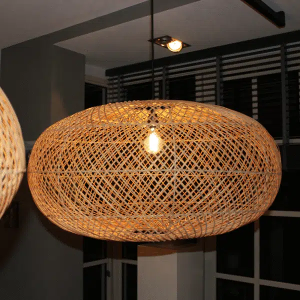 Rotan hanglamp Liv XL - Ronde rotan hanglamp -  4Shine - Afbeelding 4