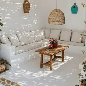 Rotan hanglamp Ravi - ronde hanglamp - 4Shine