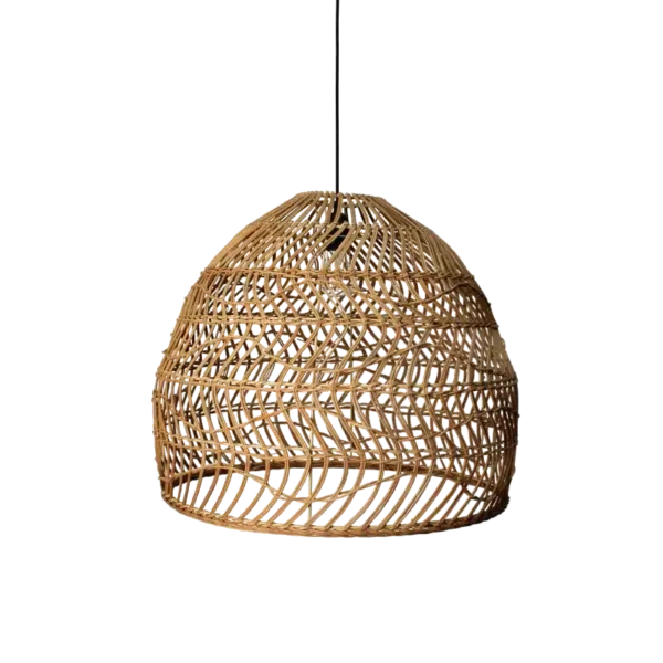 Rotan hanglamp Ravi - ronde hanglamp - 4Shine - Afbeelding 3