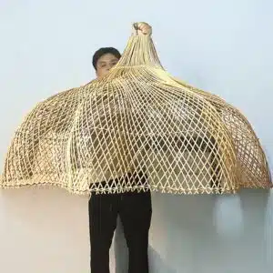 Rotan hanglamp Kiki XXL - ronde rotan hanglamp - 4Shine