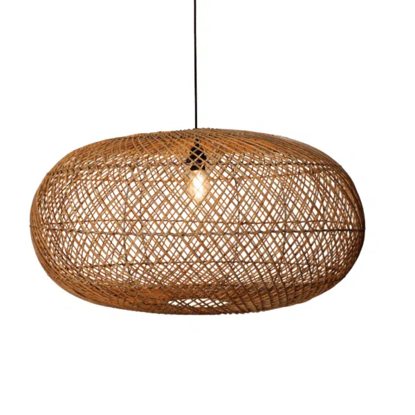 Rotan hanglamp Liv XL - Ronde rotan hanglamp -  4Shine - Afbeelding 2