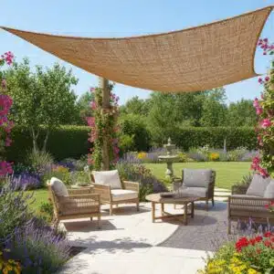 4x4 m1 kokos schaduwdoek sfeer - 4shine