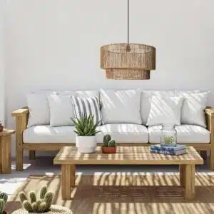 Jute hanglamp Amora - 4shine