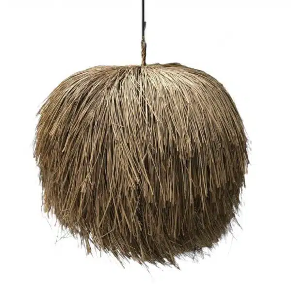 Ronde zeegras hanglamp Javi - 4shine - Afbeelding 2