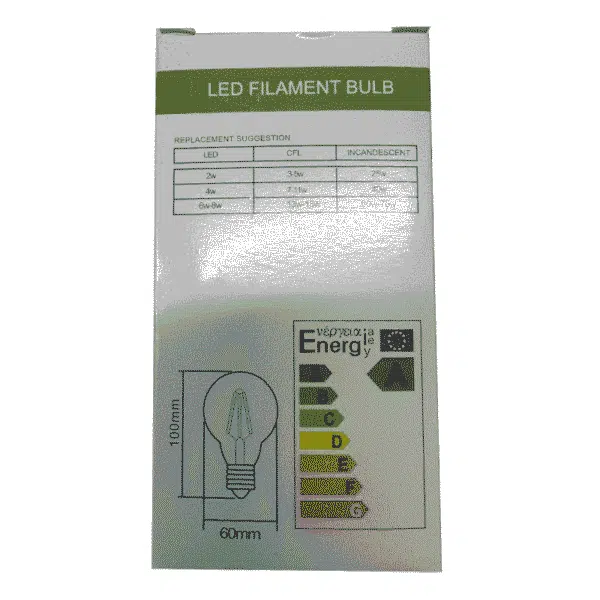 LED filament lamp E27 - 4Shine - Afbeelding 2