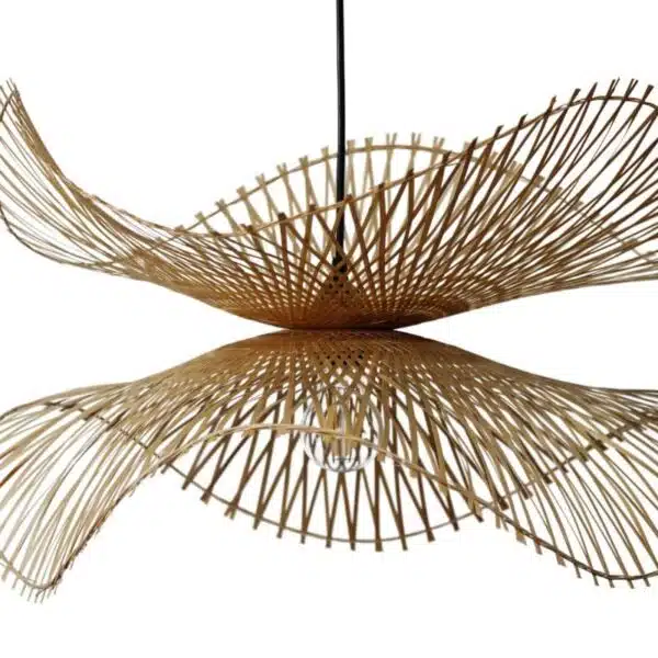 Bamboe hanglamp Serra Dubbel - bamboe hanglamp - 4Shine - Afbeelding 2
