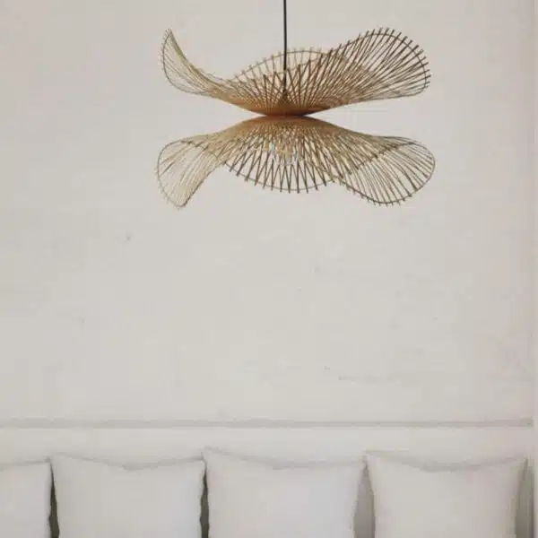 Bamboe hanglamp Serra Dubbel - bamboe hanglamp - 4Shine - Afbeelding 3
