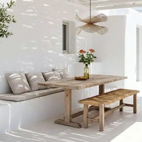 Bamboe hanglamp Serra Dubbel - bamboe hanglamp - 4Shine