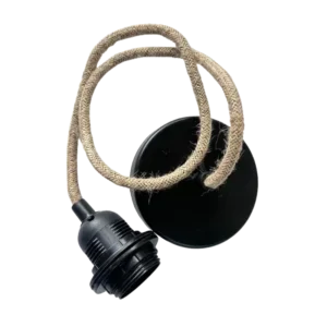 Touw fitting naturel, 80 cm - Pendel
