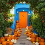 Herfst entree - pompoen - interieur