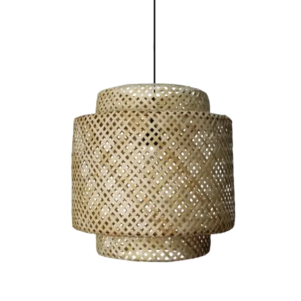 Bamboe hanglamp Santi S - 4shine