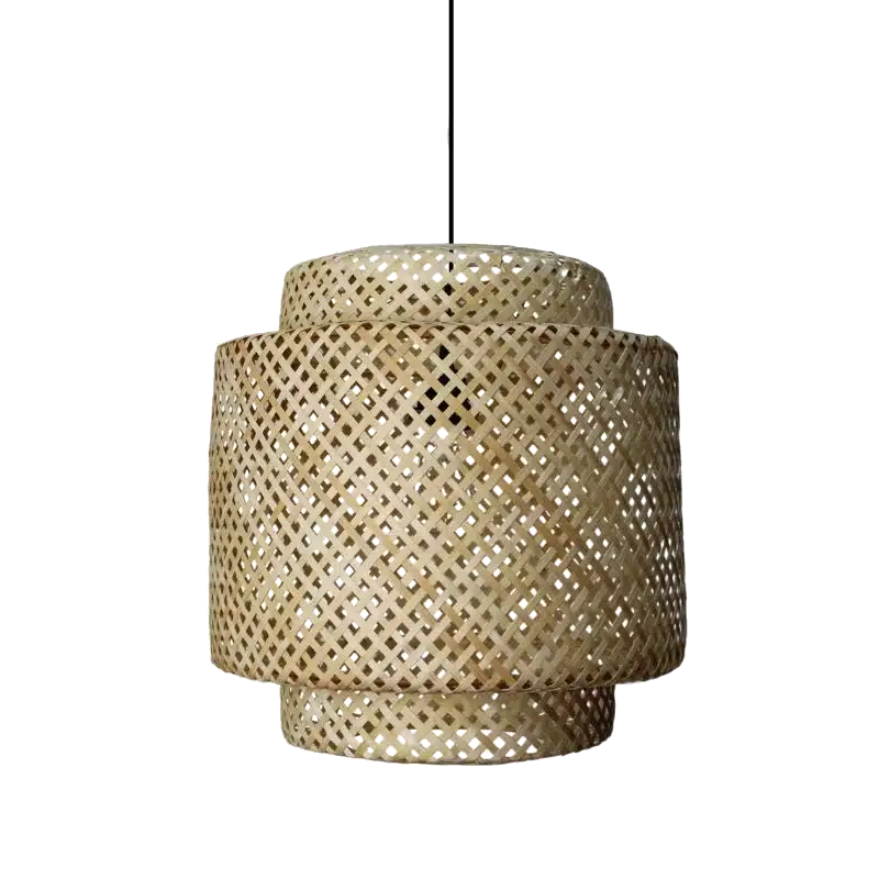 Bamboe hanglamp Santi S - 4shine