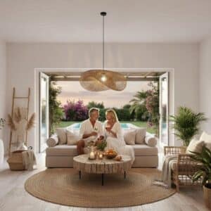 Bamboe hanglamp Sanso XL - 4shine