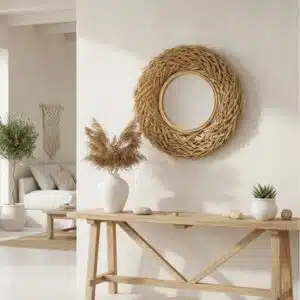 Rotan spiegel XL - 4shine