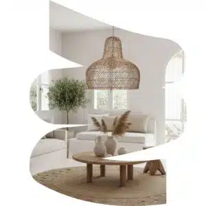 Grote rotan hanglamp Abella XL - 4shine