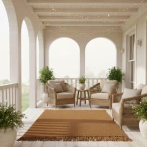 Kokos vloerkleed sfeer - 4shine