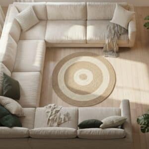 Vloerkleed zeegras&palm